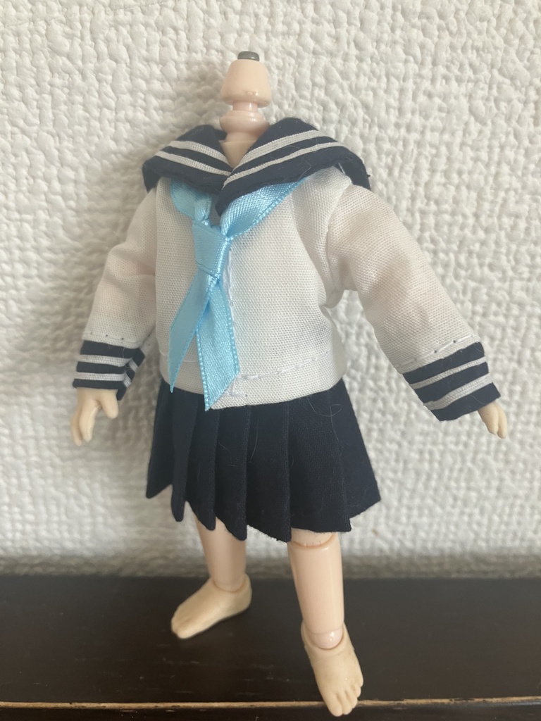オビツ11  セーラー服３点セット