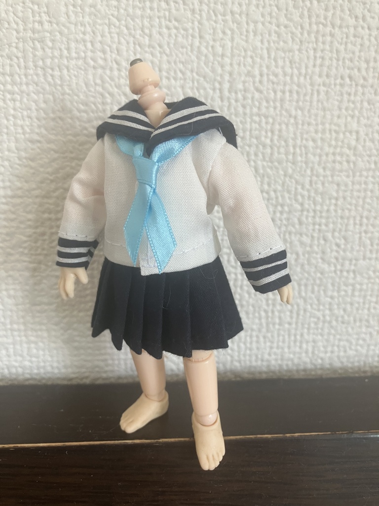 オビツ11  セーラー服３点セット