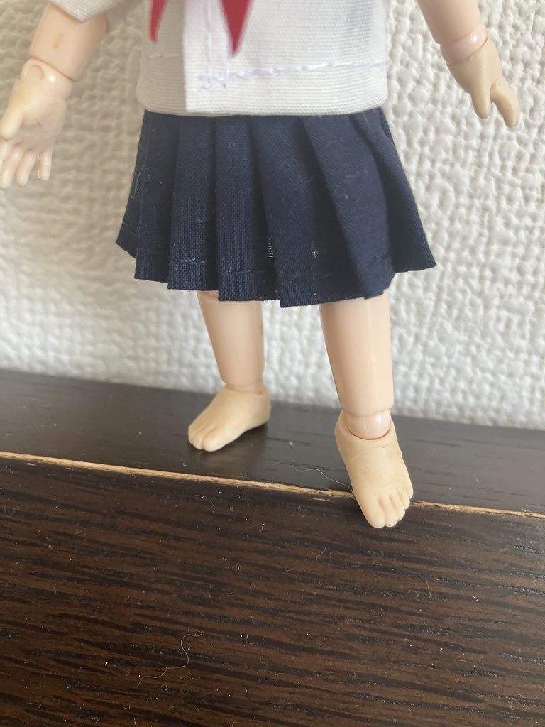オビツ11  セーラー服３点セット　半袖