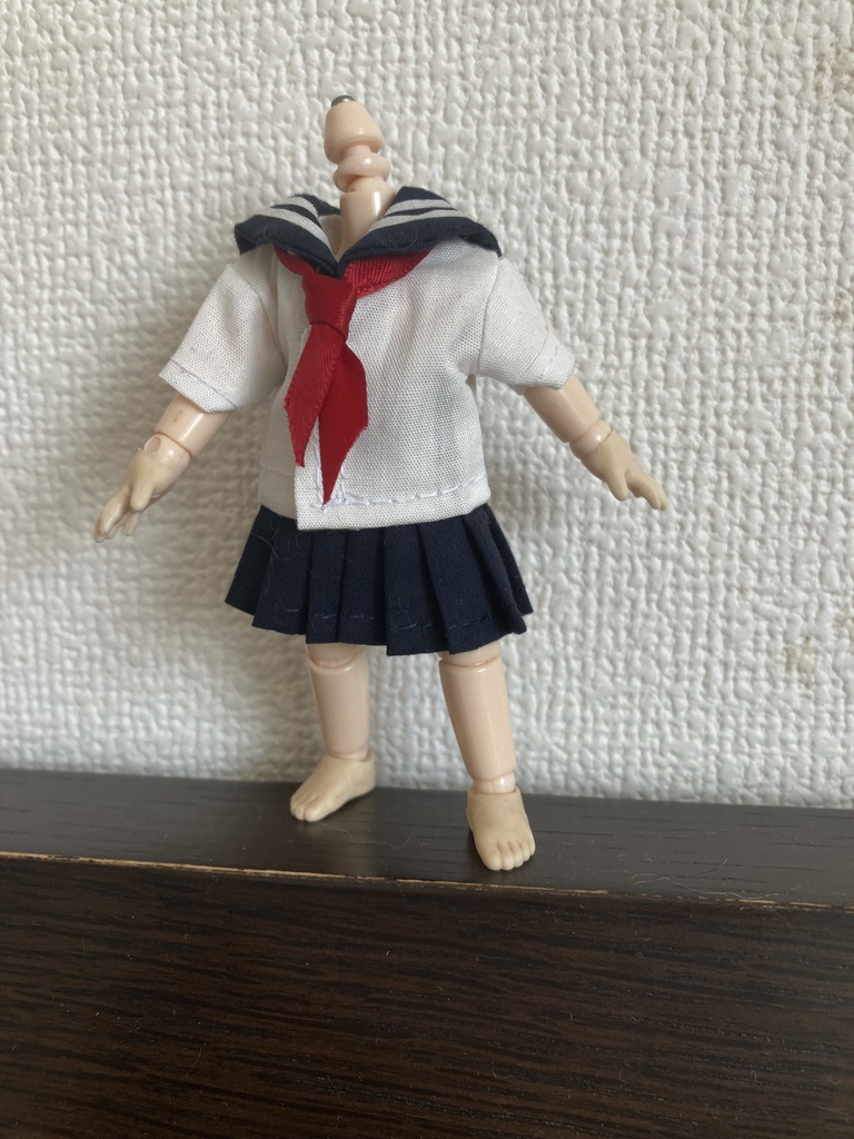 オビツ11  セーラー服３点セット