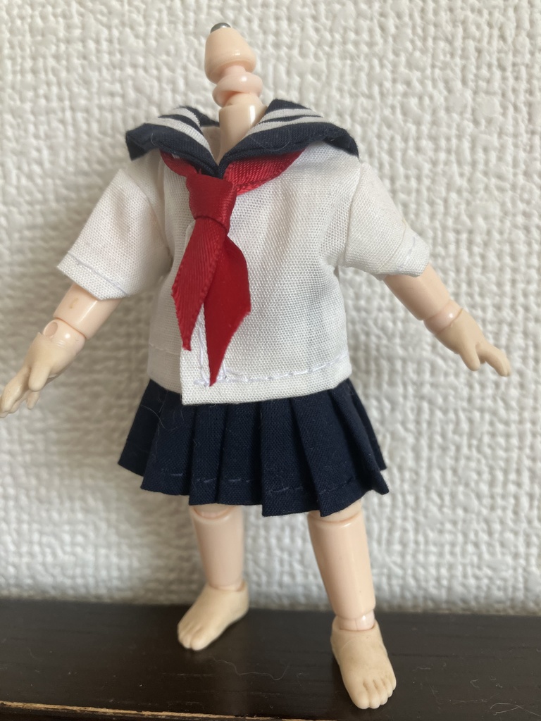 オビツ11  セーラー服３点セット