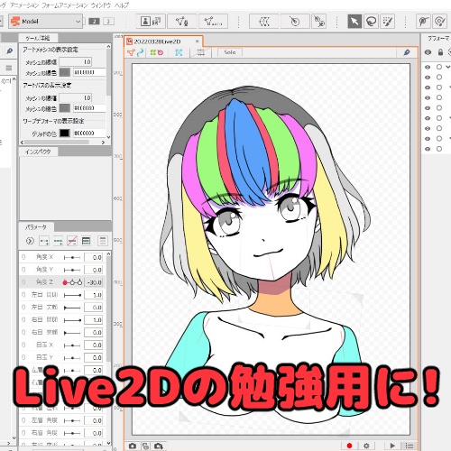 Live2D研究素体PSDデータ - ぱぐっちょちゃんねる - BOOTH