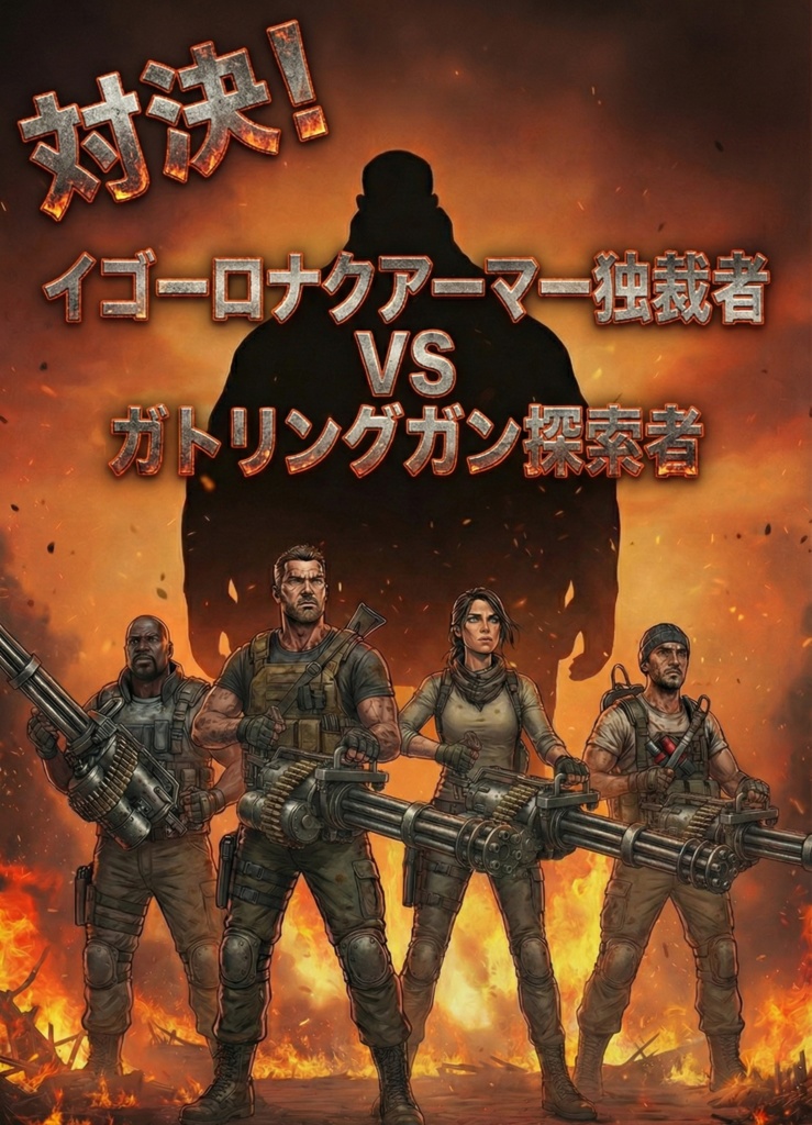 【CoCシナリオ】対決!イゴーロナクアーマー独裁者VSガトリングガン探索者