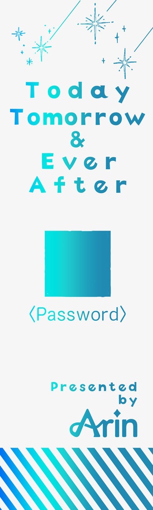 【単体】Today Tomorrow & Ever After