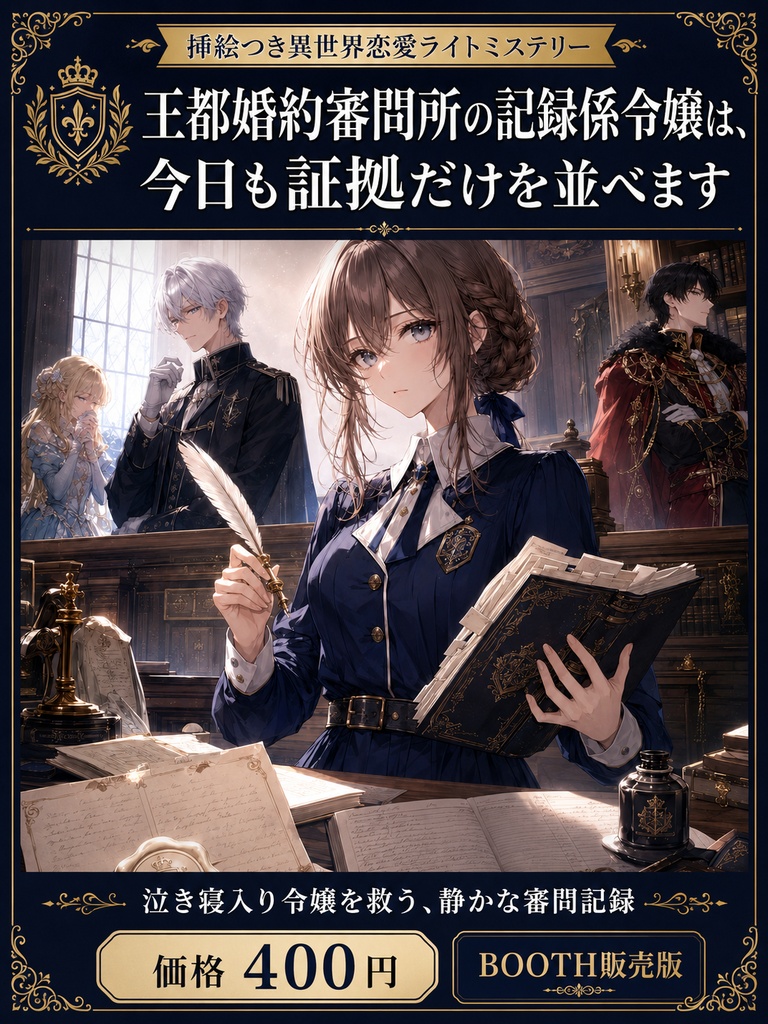 【一冊版】王都婚約審問所の記録係令嬢は、今日も証拠だけを並べます