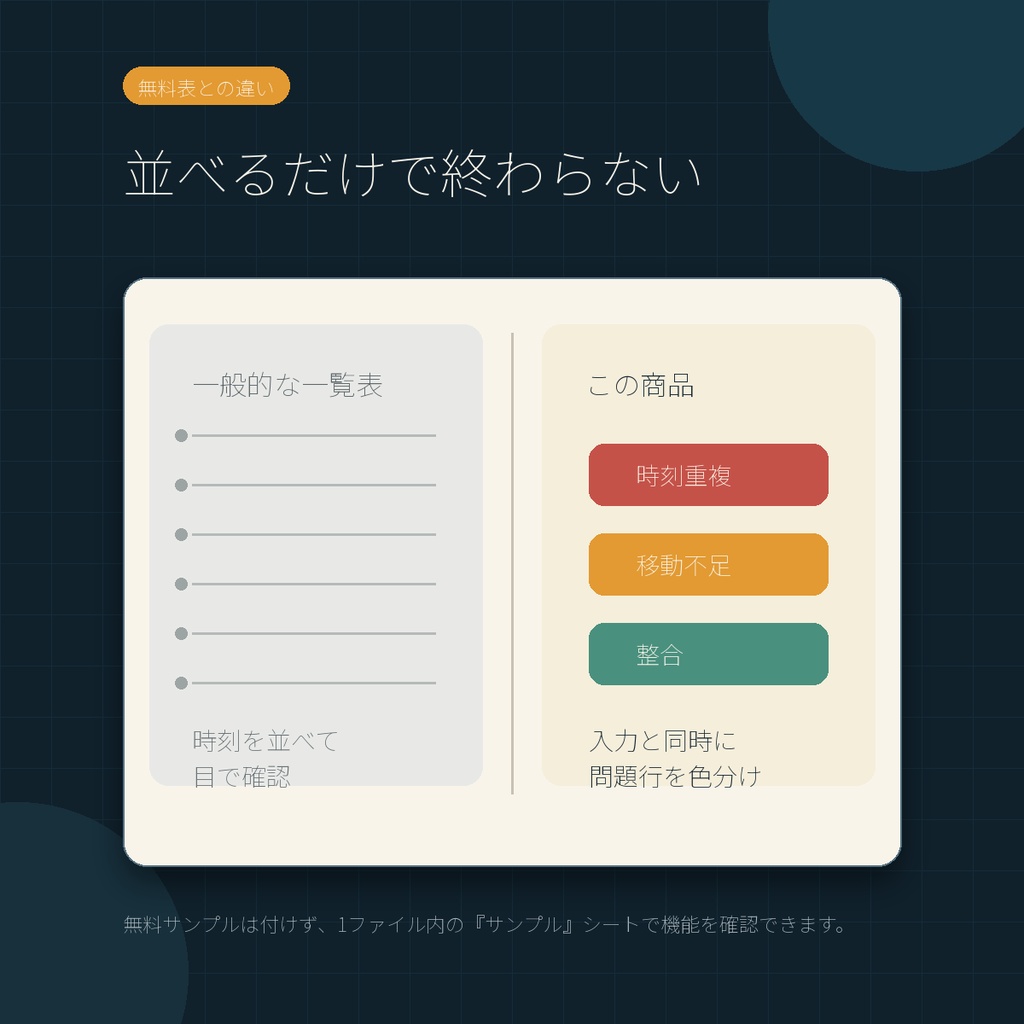 時刻と移動の矛盾を自動発見|TRPG・マダミス時系列検証シート|Excel・スマホ対応