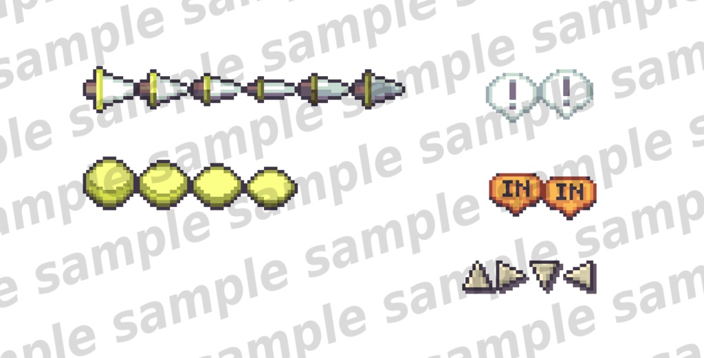 レトロゲーム風アイコン素材集~ファンタジー~