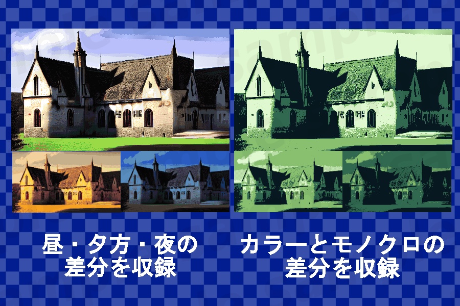 ドットイラスト素材集「ファンタジー背景300 part2」