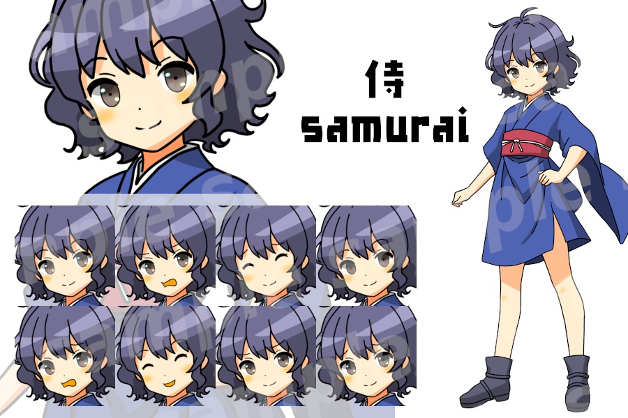 立ち絵素材集「ファンタジーキャラクター冒険者 part.1」