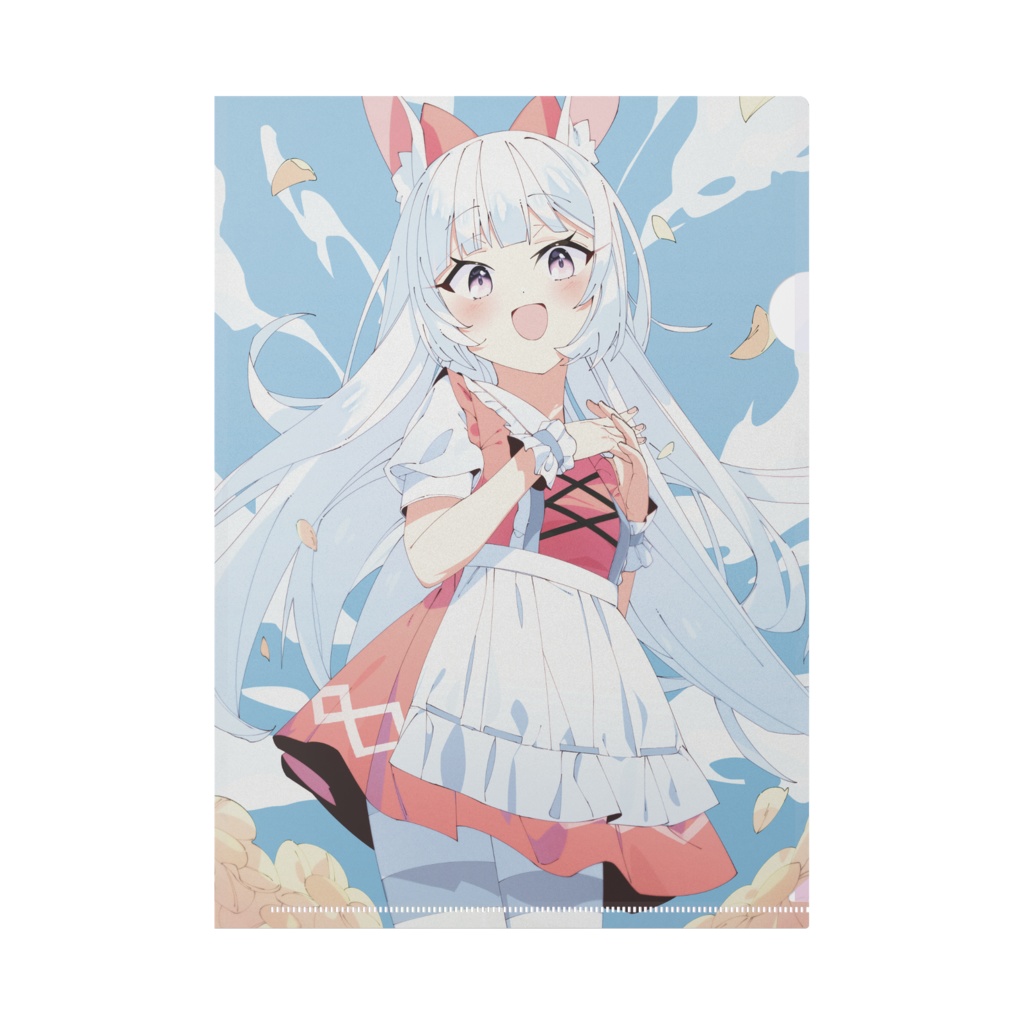 オリキャラうさぎ姉妹　クリアファイル