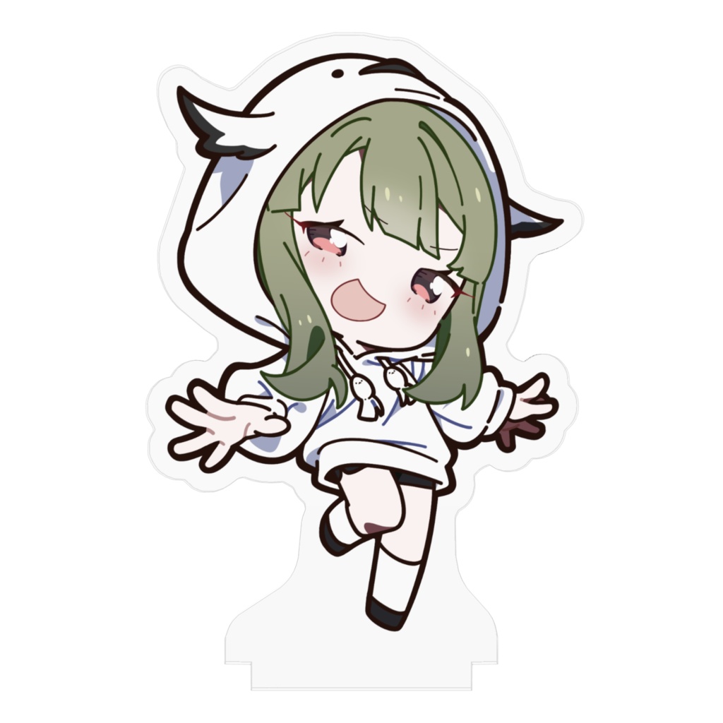 シマエナガパーカーちゃんアクスタ