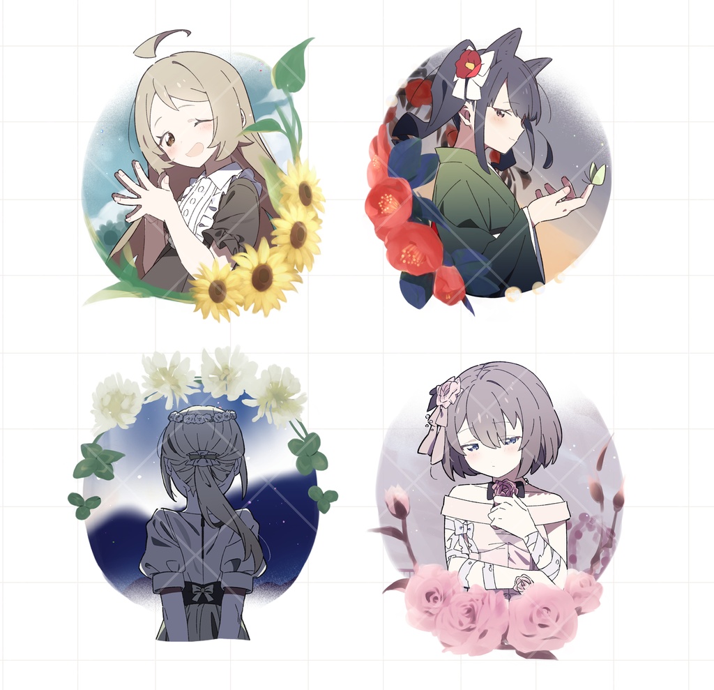 アクリルキーホルダースタンド