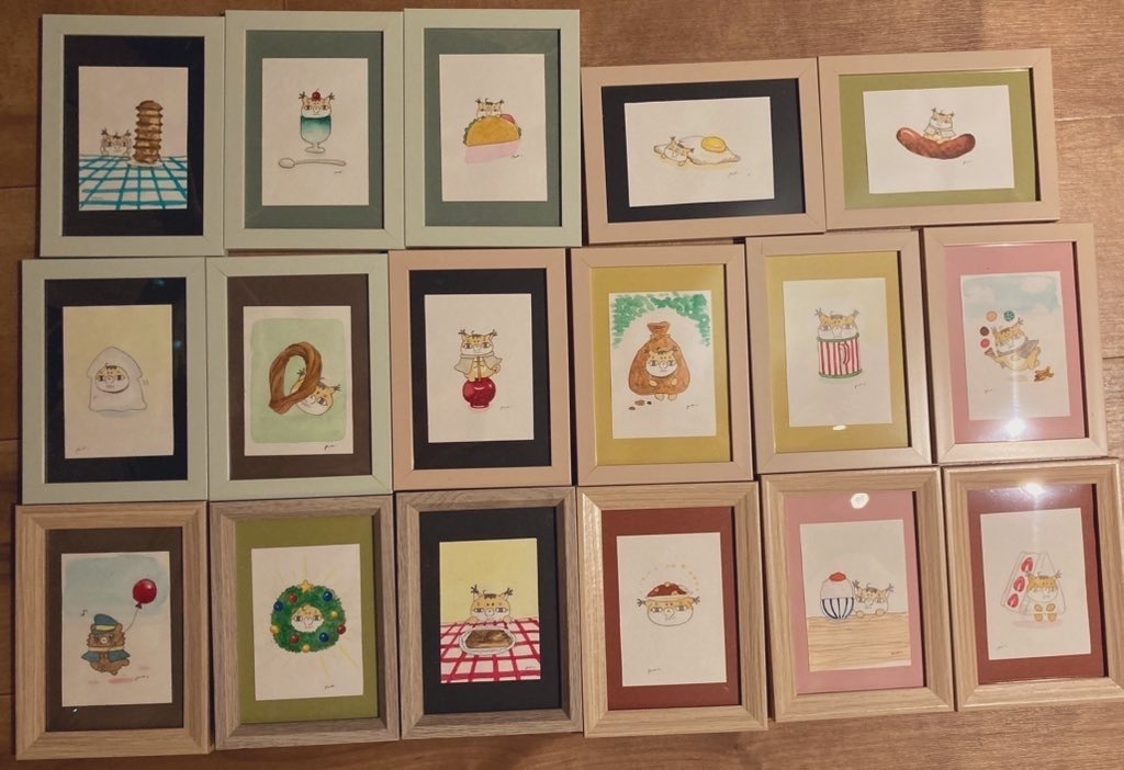 水彩イラスト（第18弾）