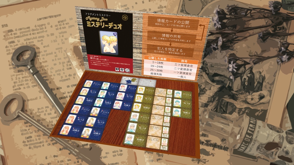 ミステリーデュオ 双子を殺したのは誰か? オンライン版