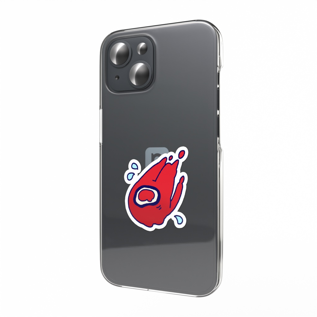 赤ジジステッカー2