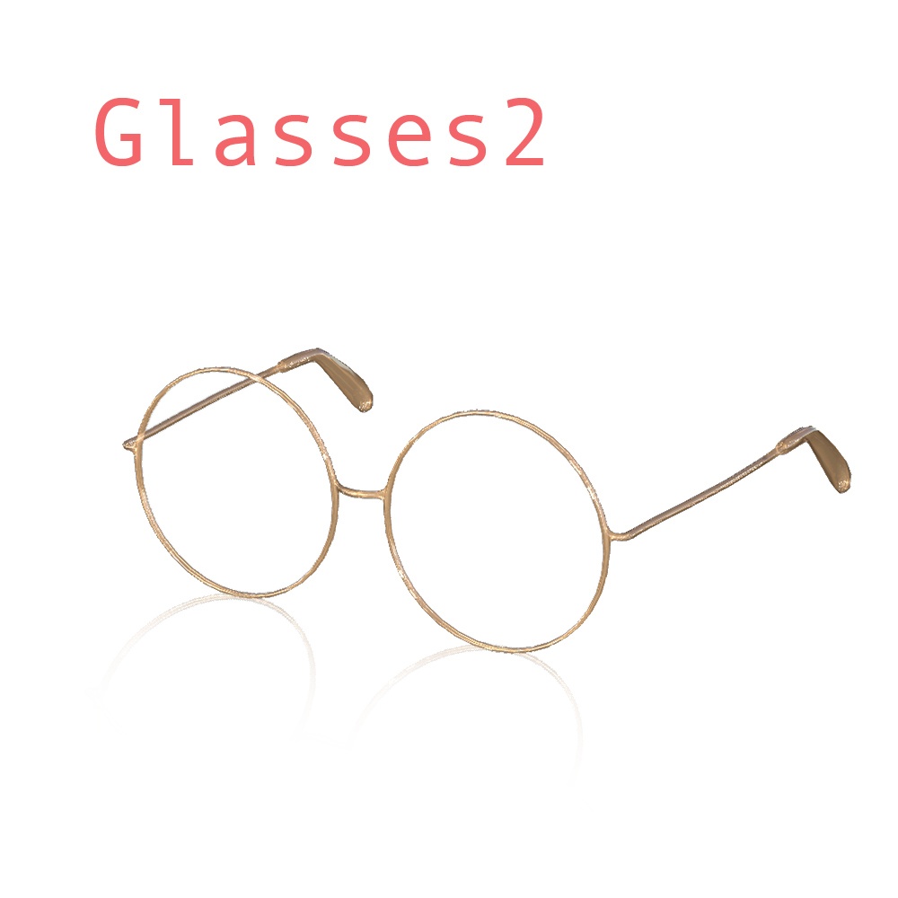 【3D小物】メガネ