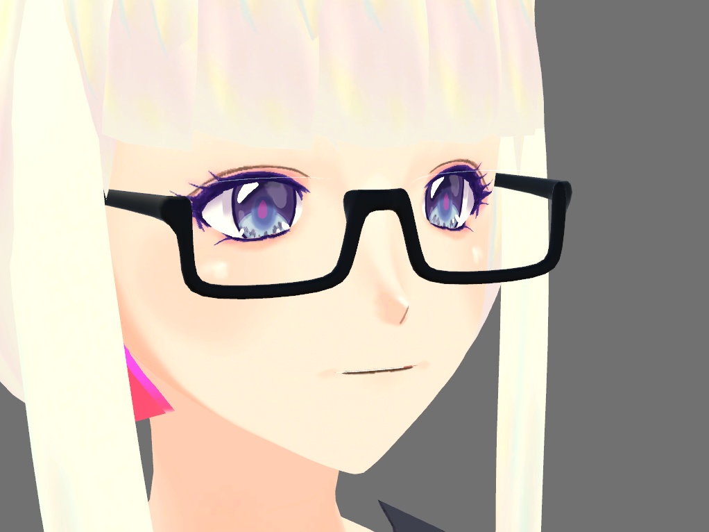 【3D小物】メガネ