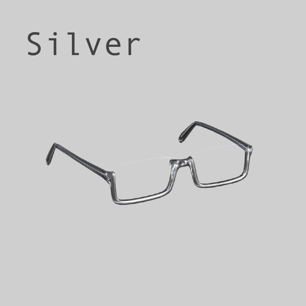 【3D小物】メガネ