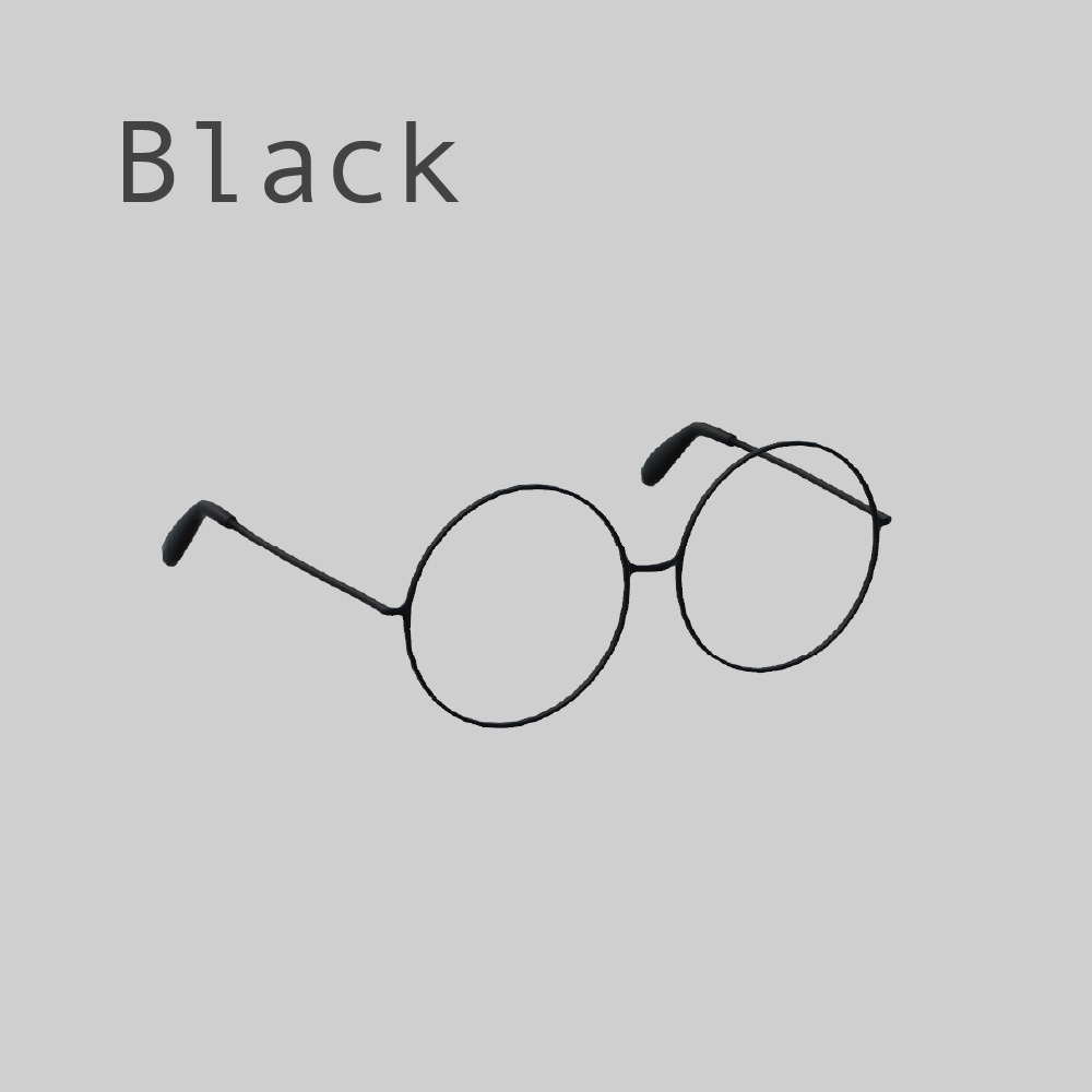 【3D小物】メガネ