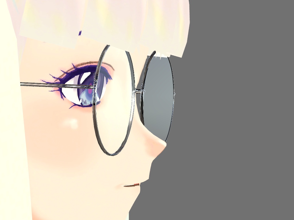 【3D小物】メガネ