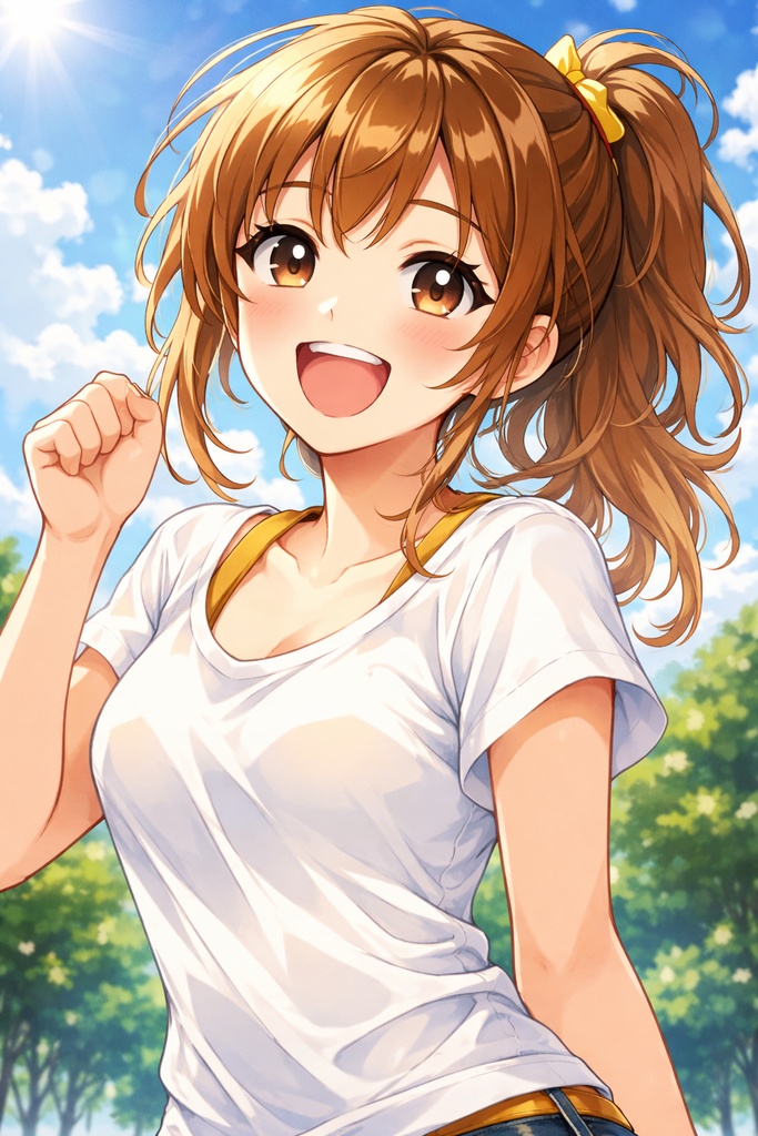 ランニングと、やわらかな彩り