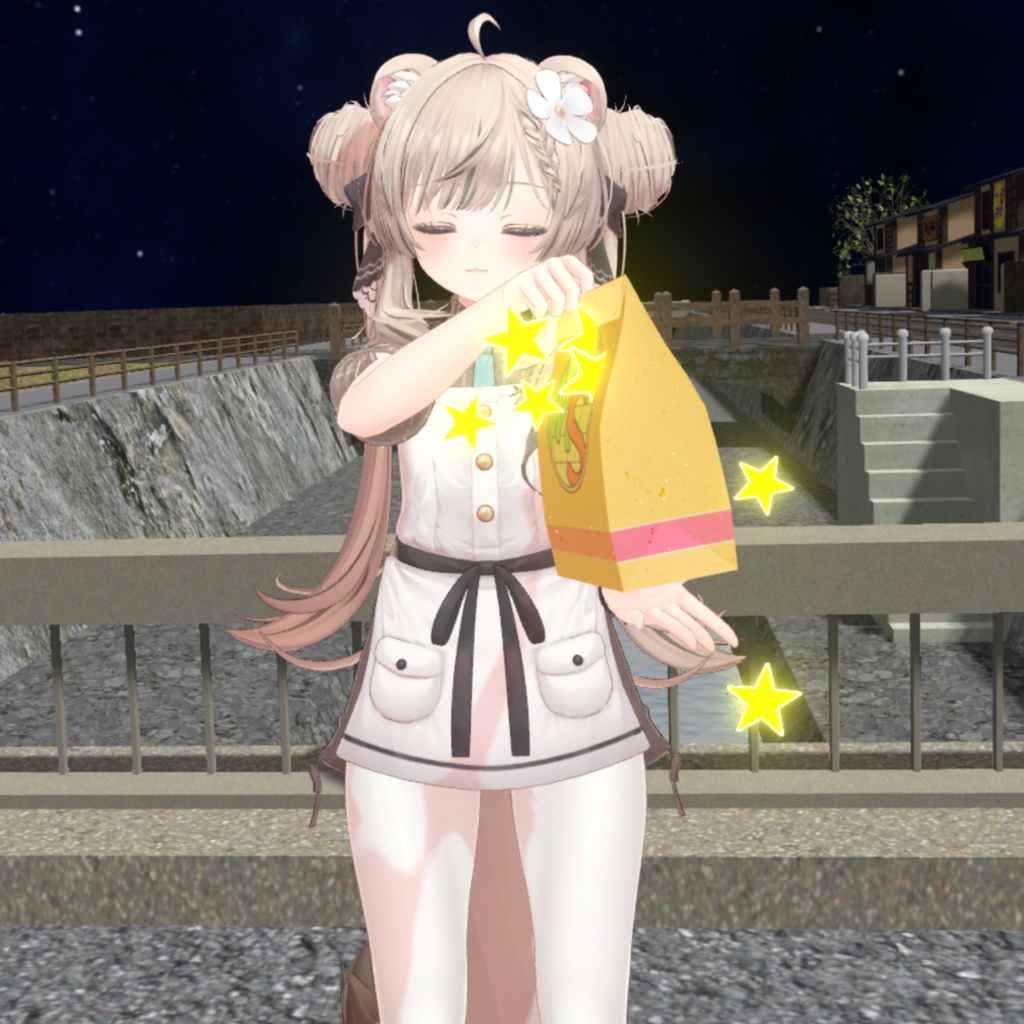 振ると星が舞い散る?フリフリポテト!!(モジュラーアバター対応)説明書は別ダウンロード