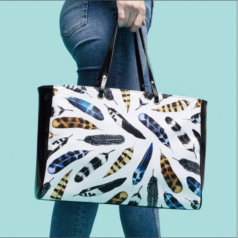 トートバッグ バッグ 鞄 カバン オーダーメイド オーダー オリジナル プレゼント ギフト 印刷 ピンク ブルー ベージュ ブラック