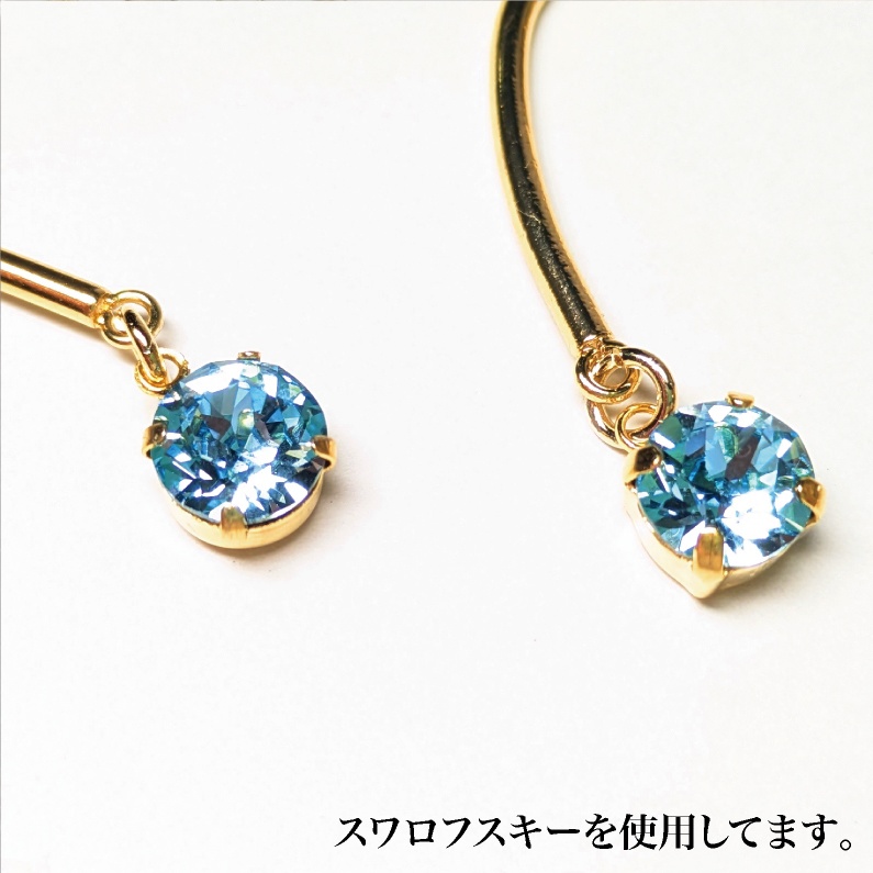 イヤーフック イヤホン 落下防止 両耳 ワイヤレス AirPods エアーポッズ アクセサリー パール スワロフスキー スワロ クロス 十字架 バタフライ 蝶 フック おしゃれ かわいい プレゼント ギフト