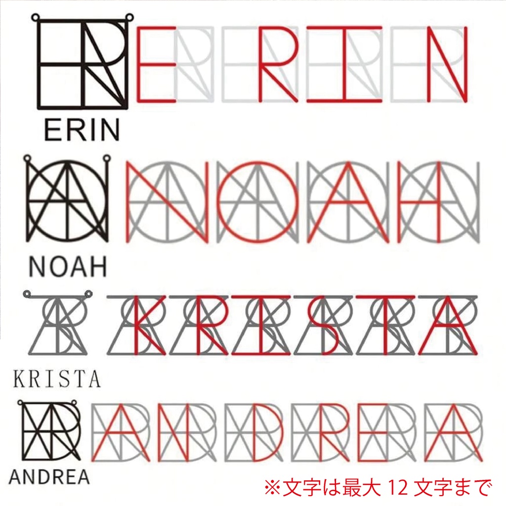 ネームロゴネックレス オーダーメイド オーダー オリジナル 名前 ネーム ロゴ ネックレス アクセサリー ゴールド シルバー ステンレス 金属アレルギー対応 プレゼント ギフト 推し ペット カップル 家族 メンズ レディース おしゃれ
