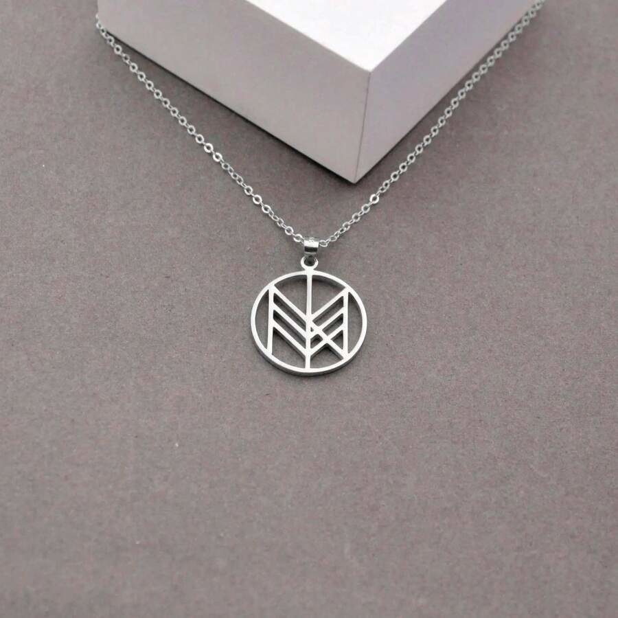 ネームロゴネックレス オーダーメイド オーダー オリジナル 名前 ネーム ロゴ ネックレス アクセサリー ゴールド シルバー ステンレス 金属アレルギー対応 プレゼント ギフト 推し ペット カップル 家族 メンズ レディース おしゃれ