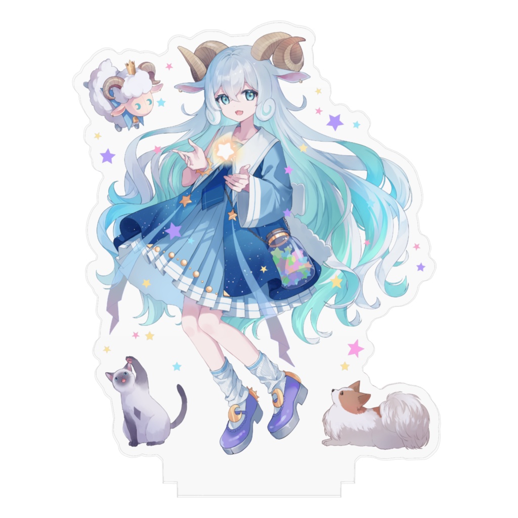 雛川りあアクリルフィギュア(キービジュアル)꙳⋆