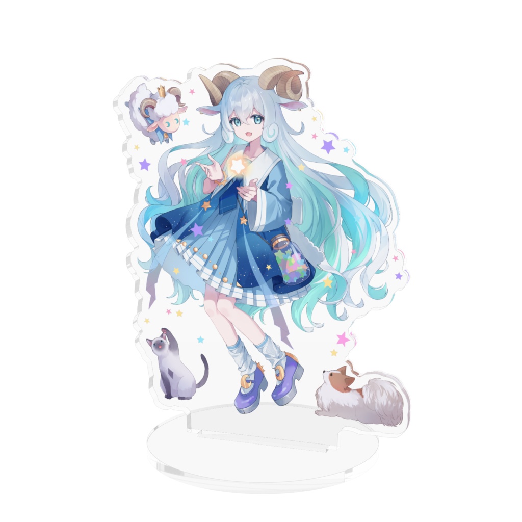 雛川りあアクリルフィギュア(キービジュアル)꙳⋆