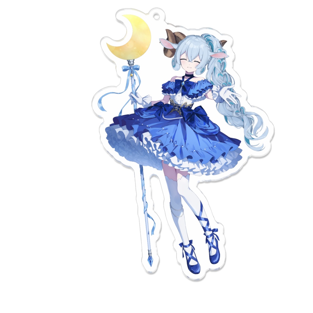 4th anniversary アクリルキーホルダー 笑顔Ver. ꙳⋆