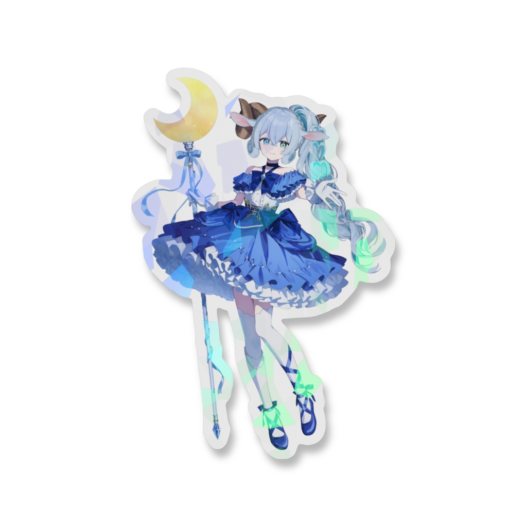 4th anniversary ホログラムステッカー ꙳⋆