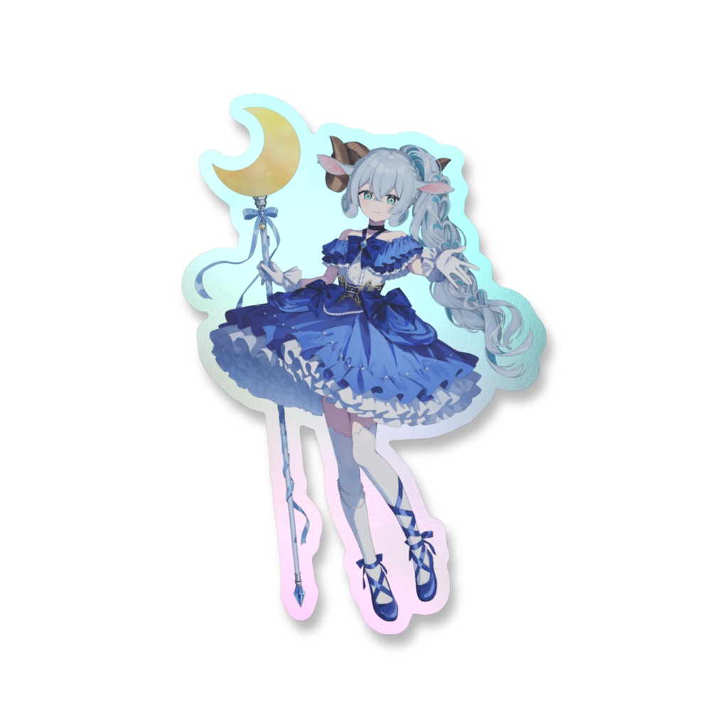 4th anniversary オーロラステッカー ꙳⋆