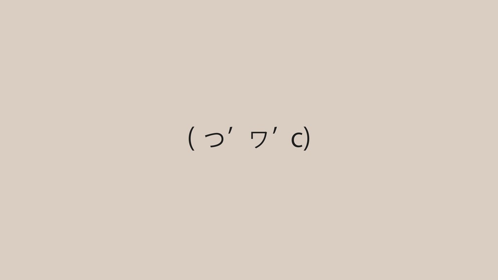 【AfterEffects】 “kaomoji” Aep