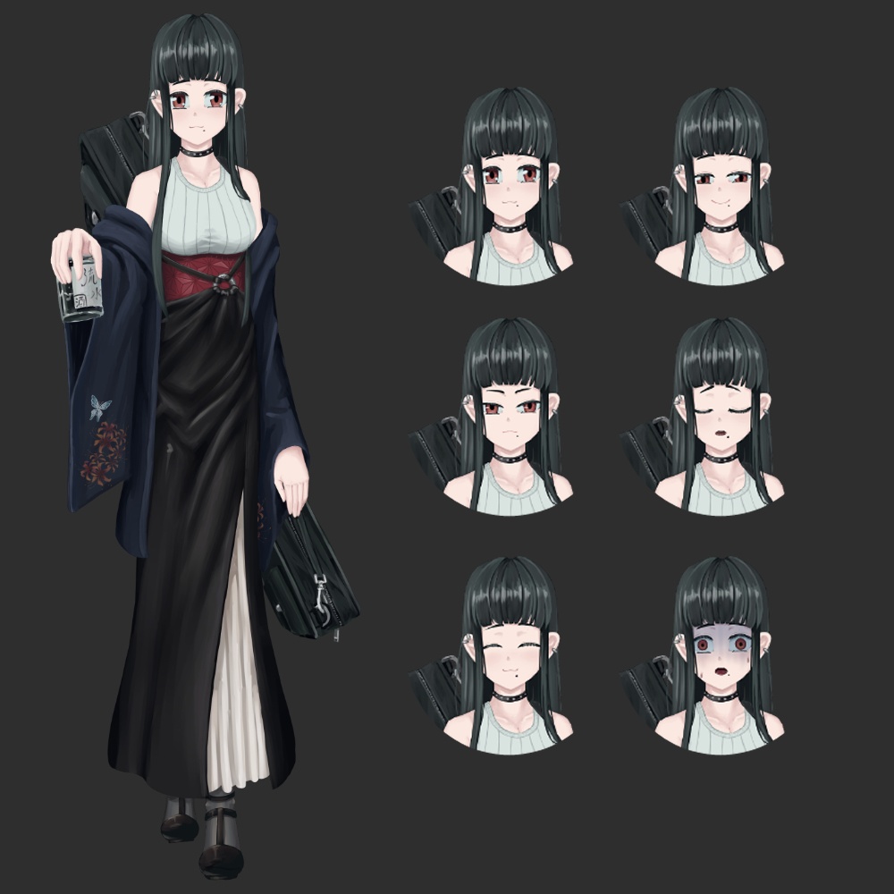 立ち絵素材_11 キーボードプレイヤー