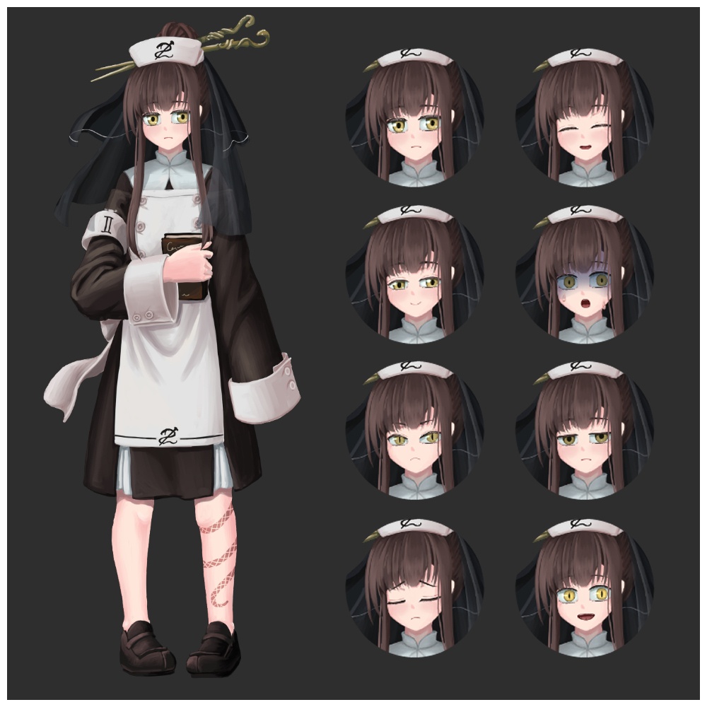 立ち絵素材_16 狂信者