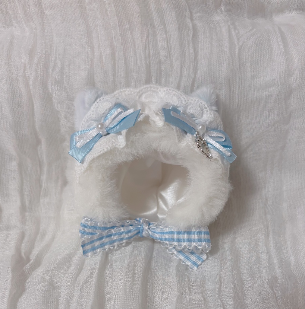 ねこちゃん　水色天使のはね