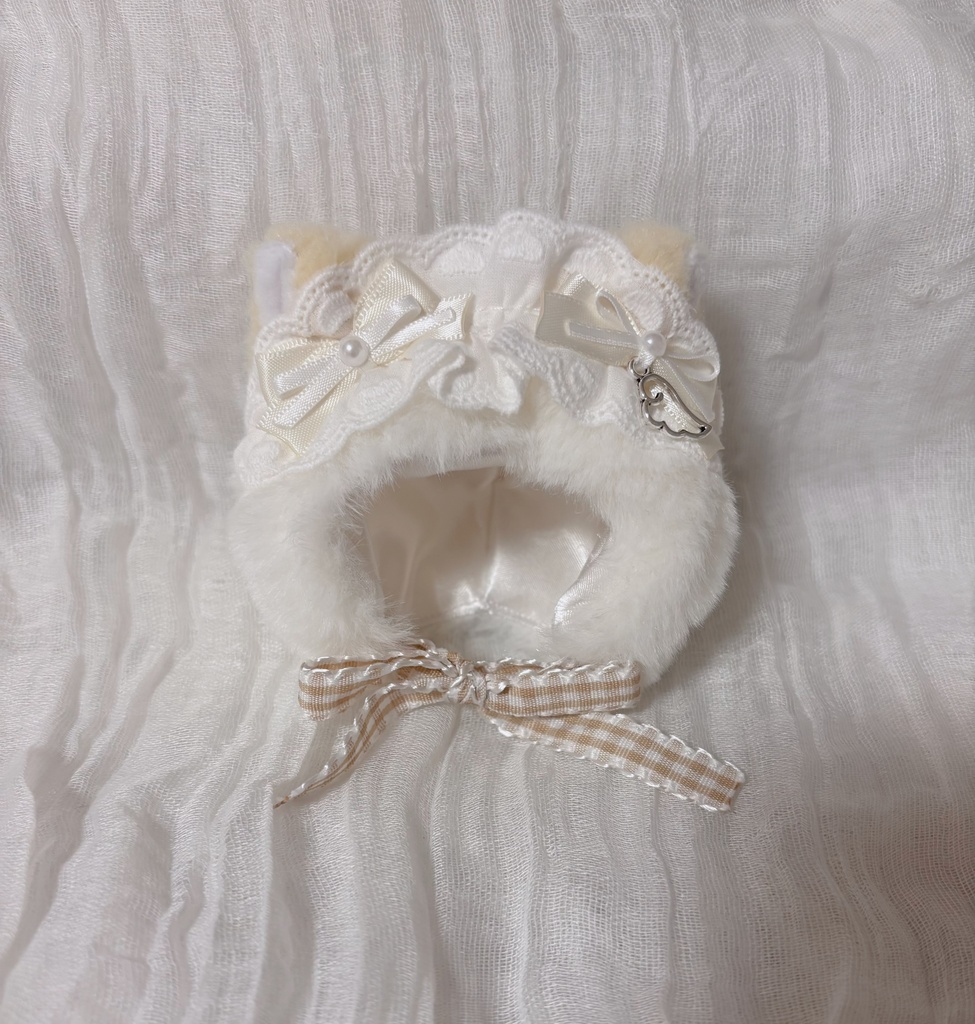 ねこちゃん　イエロー天使の羽
