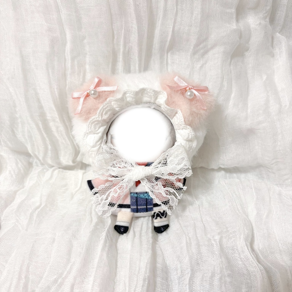 たれ耳わんちゃん いちごミルク