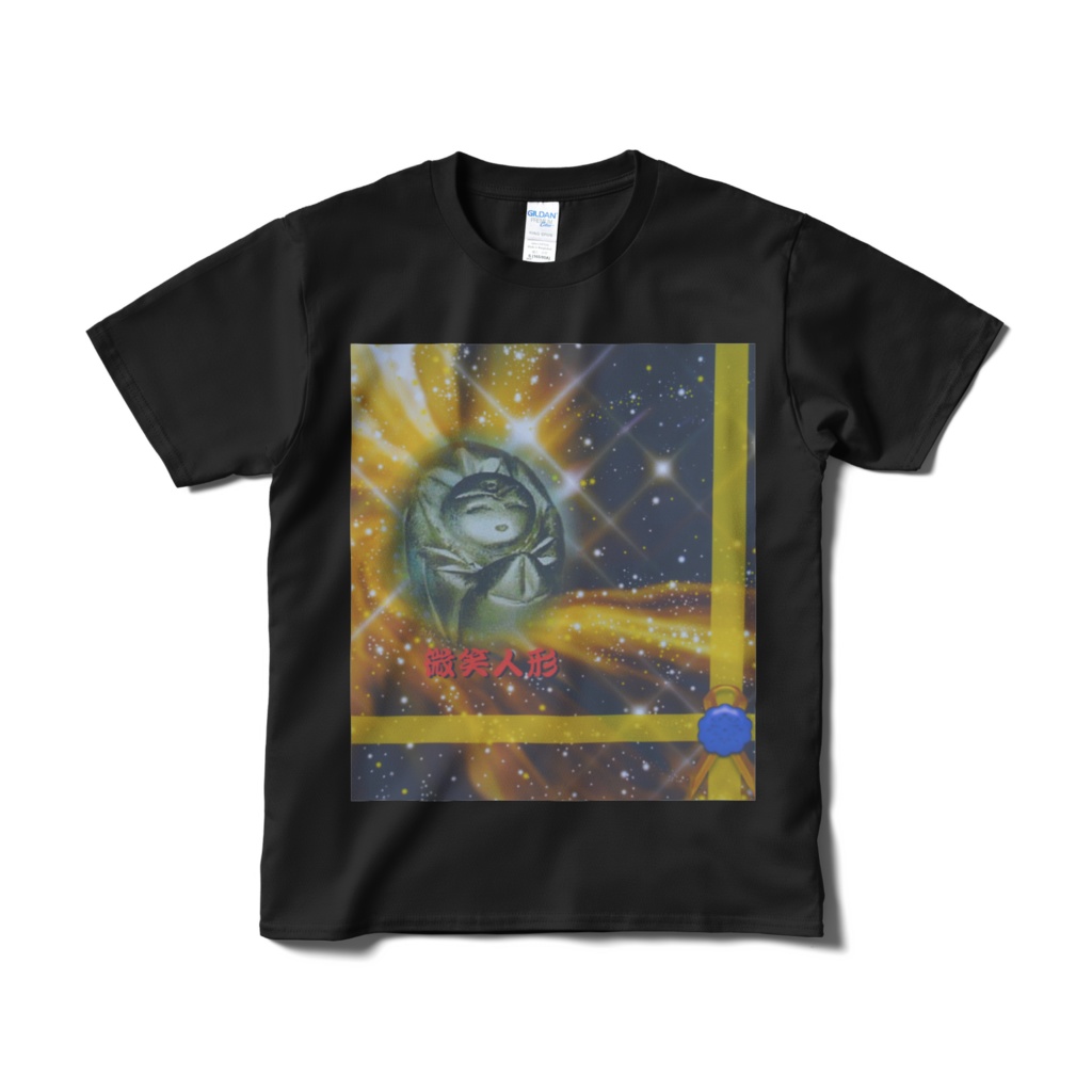 微笑人形Tシャツ　銀河
