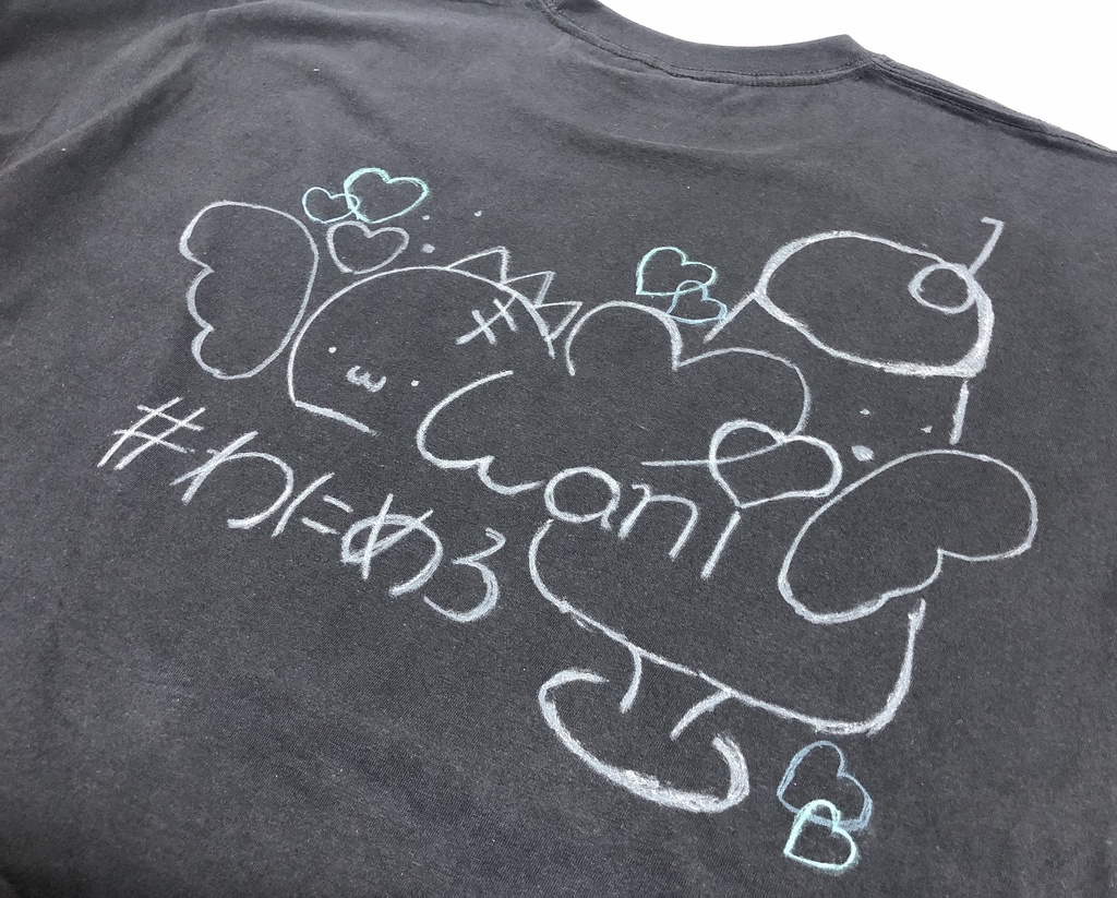 -` ̗ わに推しTシャツ ̖ ´-