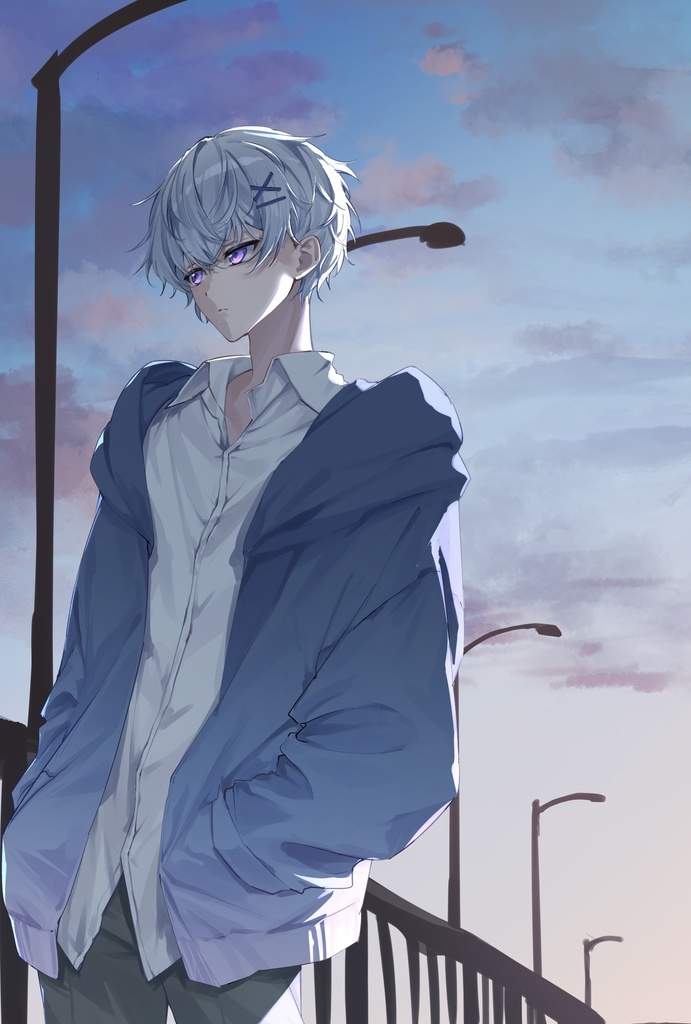 ポストカード　男の子