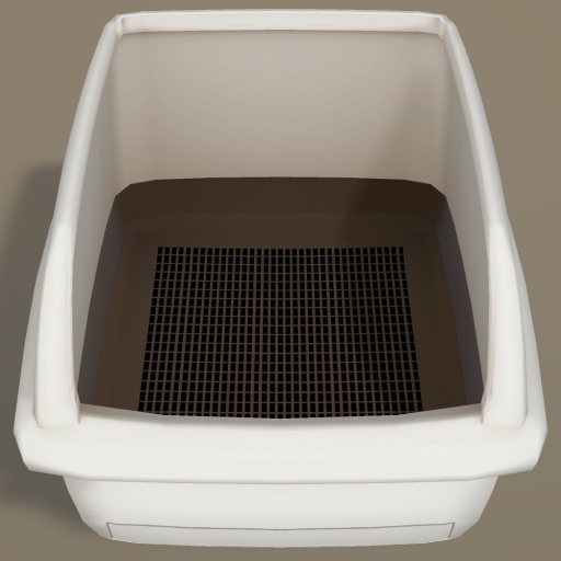 【Unity】猫様用おトイレ【FBX】(Cat Litter Box)