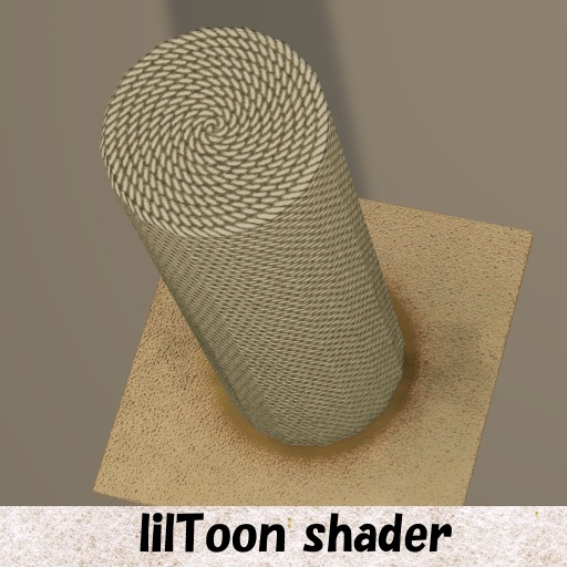 【Unity】猫様の爪とぎポール【FBX】(Cat Scratching Post)