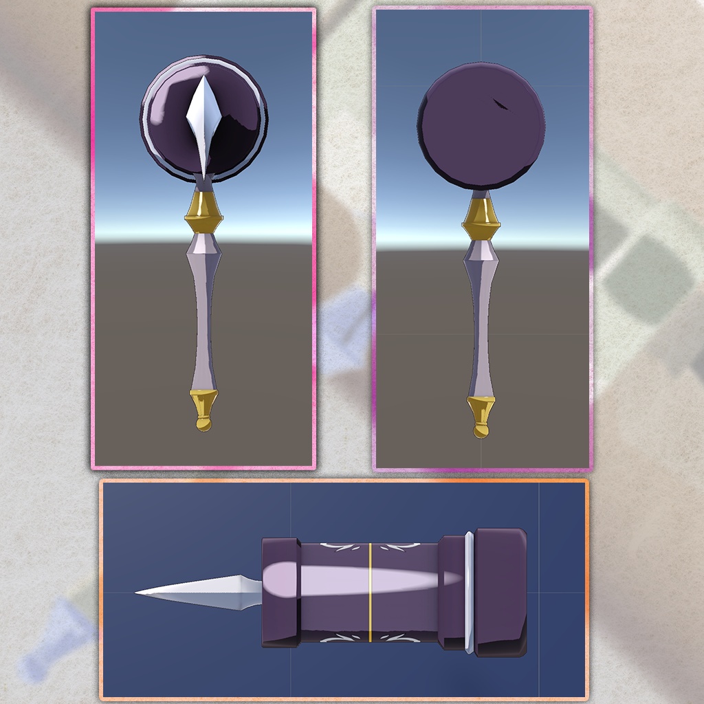 【VRChat】残業が嫌な時に振り回したいウォーハンマー/The WarHammer You'd Swing When You Hate Overtime【MA設定済み】