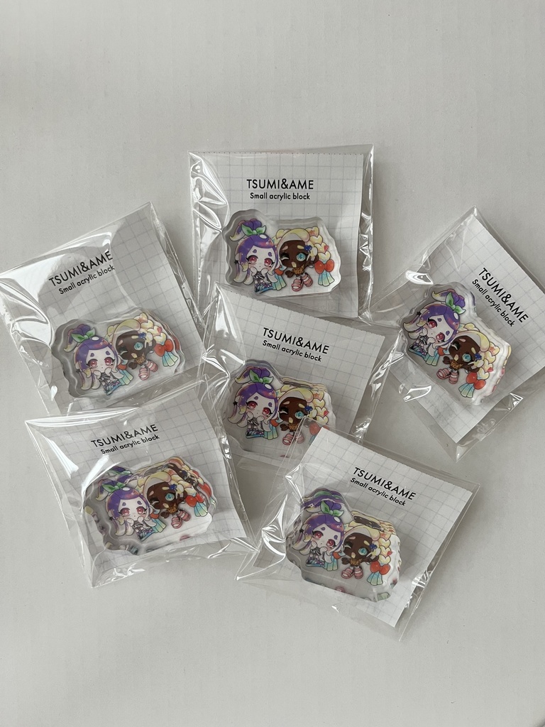 【私が欲しかった】ちびアクリルブロック