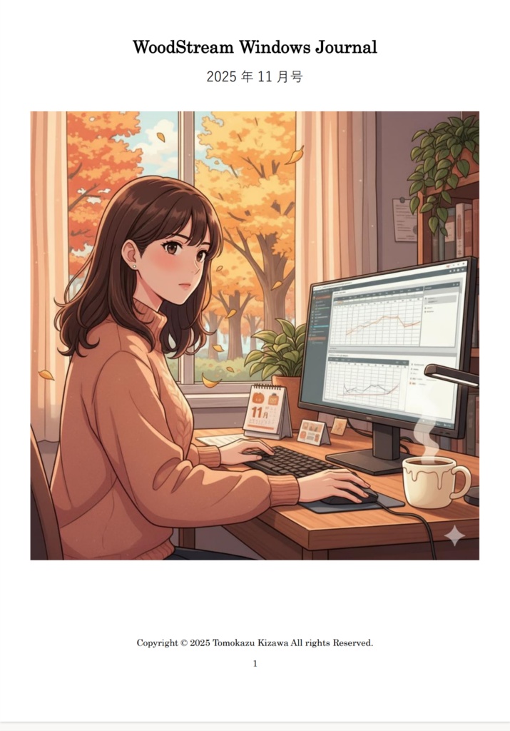 WoodStream Windows Journal 2025年11月号