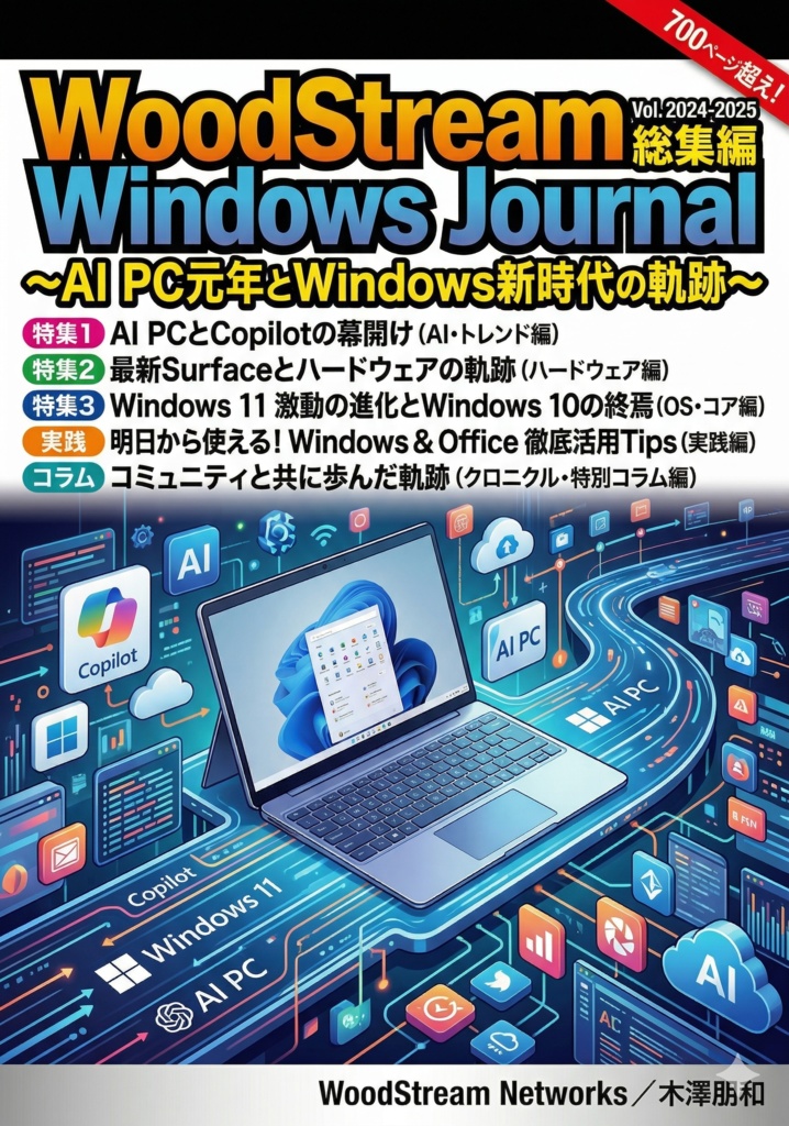 WoodStream Windows Journal 総集編 2024-2025 〜AI PC元年とWindows新時代の軌跡
